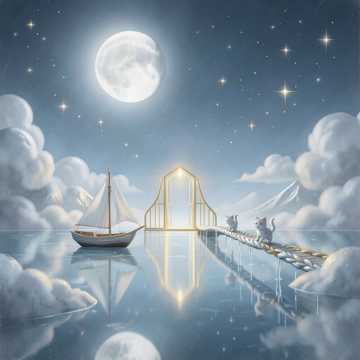 Moonlit Caravan