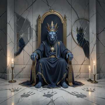 Blue Crowned Monster