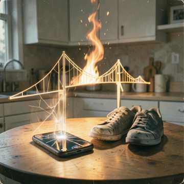 Started With Nothing But Fire